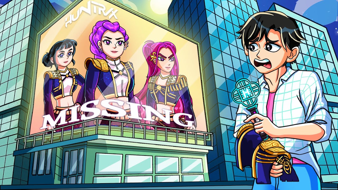 HUNTRIX está DESAPARECIDO! | Guerreiras do K-Pop Animação