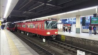 [LED前面幕搭載車]名鉄6500系6521F　普通知多半田行　金山駅発車