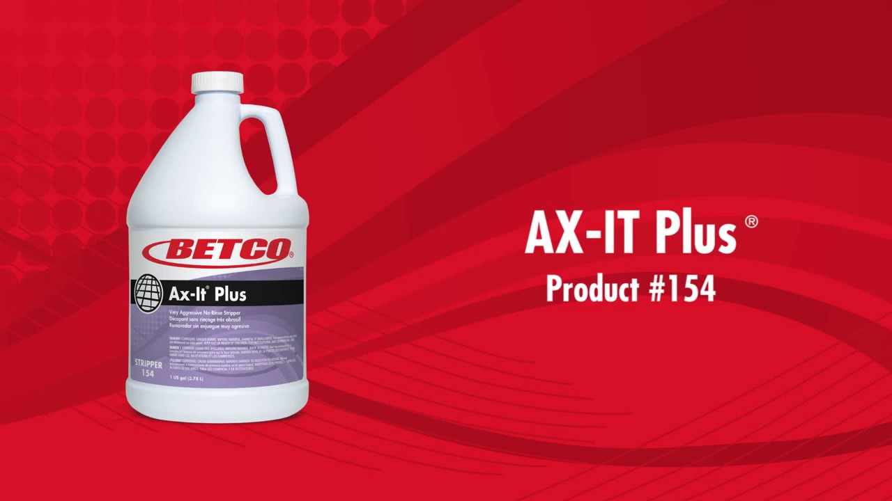 Betco Ax It Plus Floor Finish Youtube