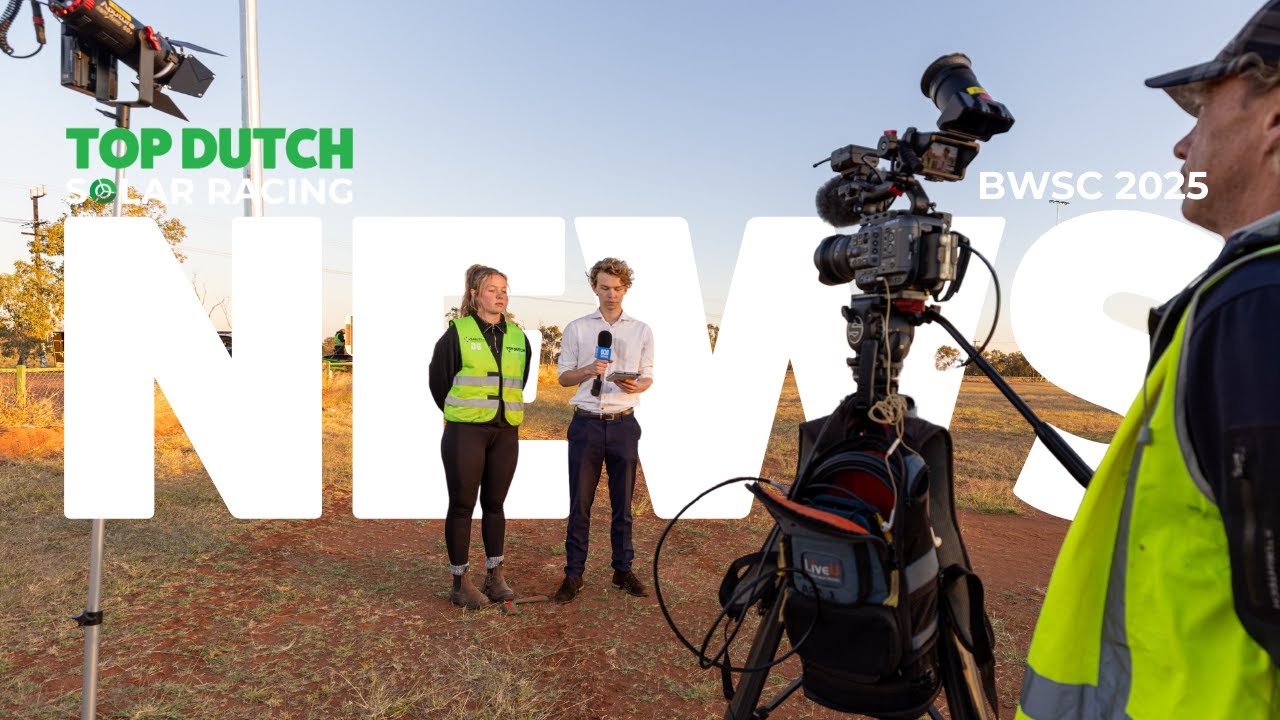 Top Dutch Solar Racing - BWSC Day #3 News Livestream