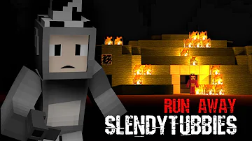 [Short-imation ]"RUN AWAY" Slendytubbies | Minecraft Music Video