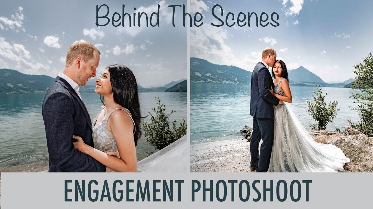 Engagement Photography Behind The Scenes - Engagement Photoshoot in Interlaken (Switzerland)