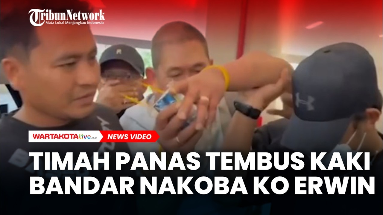 Penangkapan Dramatis di Tanjung Balai Sumut, Bandar Narkoba Ko Erwin Berakhir di Kursi Roda