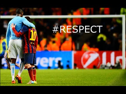 Moment respect football