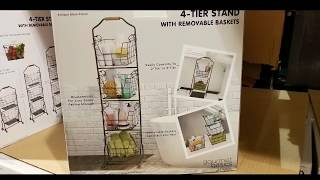 Costco! Gourmet Basics - Ferme 4 Tier Market Basket! $39! ($31!!!)