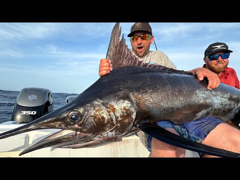 Blue Marlin on a SPINNING Rod! We DIDN’T Expect this!!! {Catch Clean Cook}