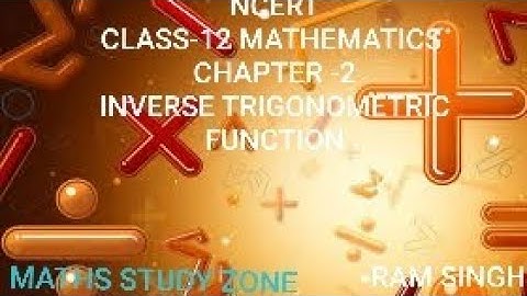#inverse trigonometric function part 4