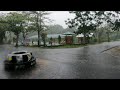 LIFE IN INDONESIA | WALKING IN SUPER HEAVY RAIN | KASWARI SAMPIT CITY #jycwalkingadventure #rain