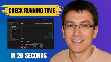 How to Check How Long Your PC Has Been On (Windows 11/10 Uptime Guide)