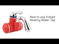 How to Install and Use Instant Water Heating Tap (Portable Water Heater)