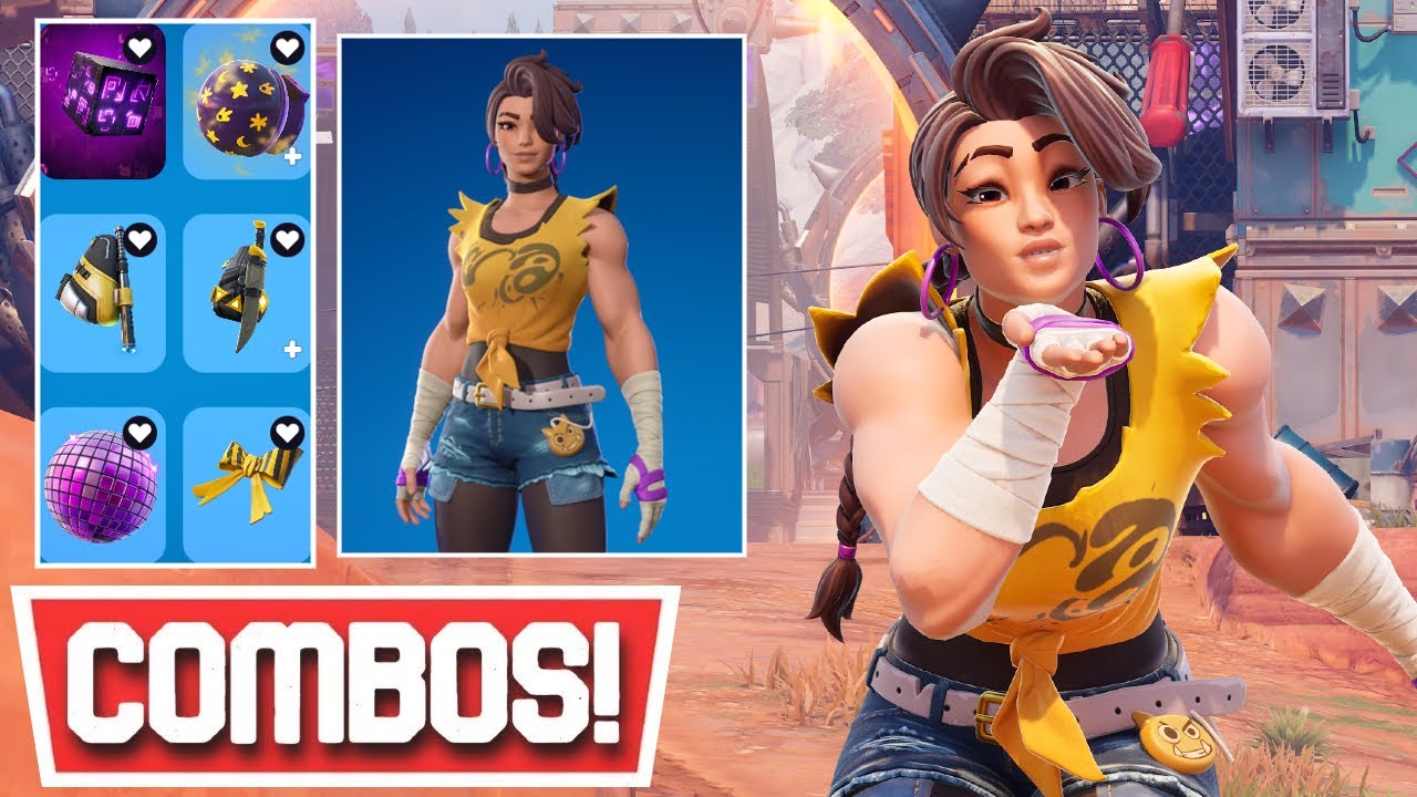 *NEW* BEST RACE READY CINDER SKIN COMBOS [LOCKJAW STARTER QUEST PACK