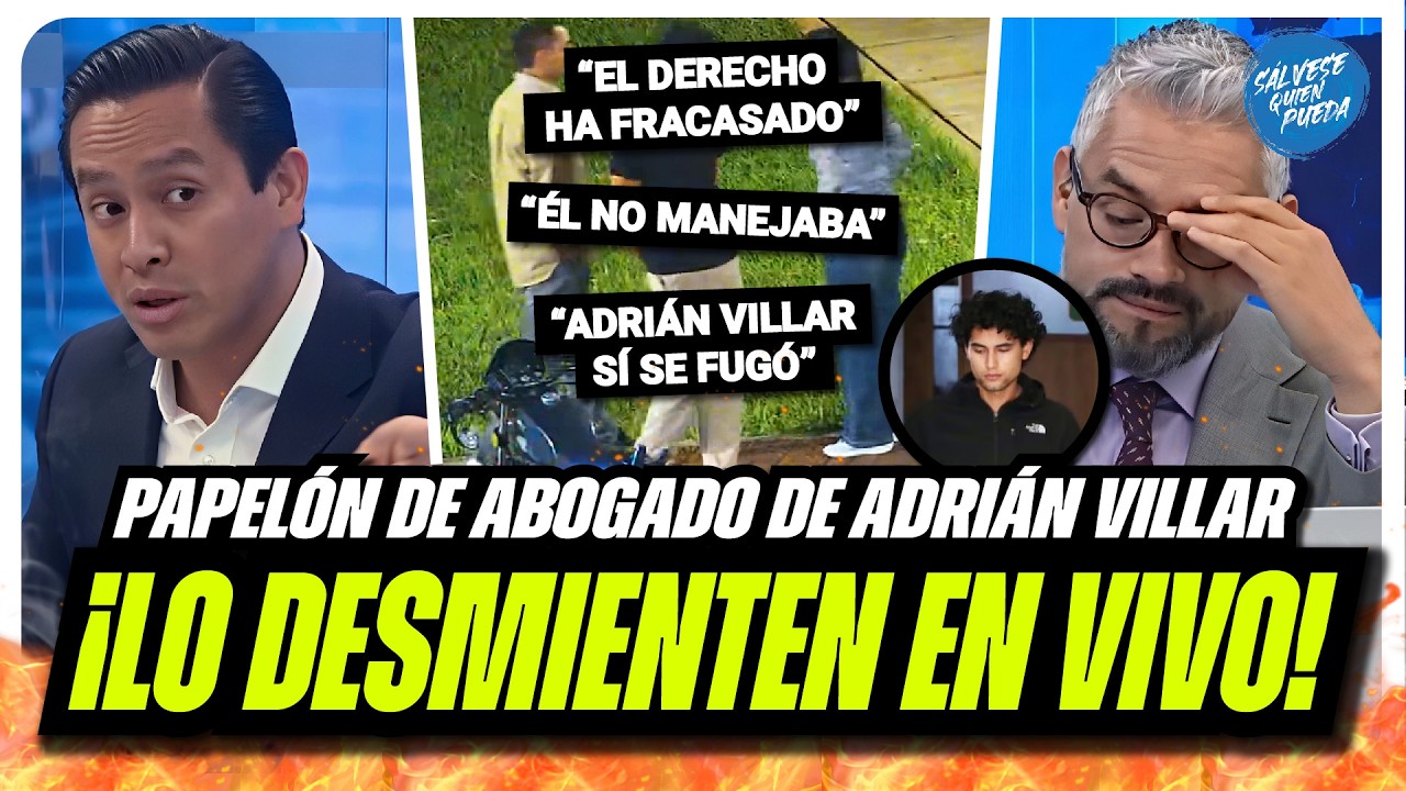 HUMILLAN A ABOGADO DE ADRIÁN VILLAR EN ENTREVISTA