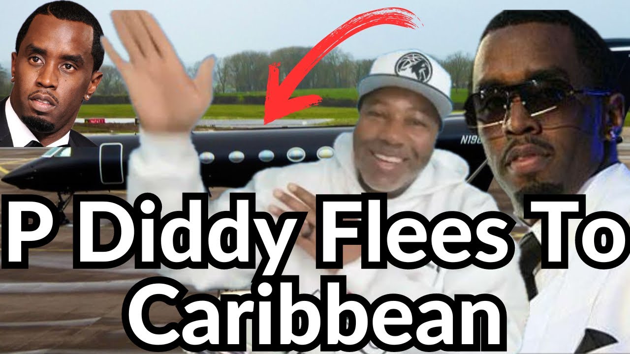 ⁣Before Raid Sean P Diddy Combs Flee In Private Jet To The Caribbean?