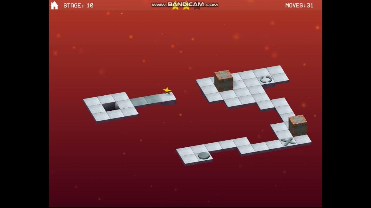 Bloxorz level 10 walkthrough youtube