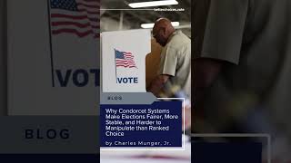 Five Reasons Consensus Choice Beats Ranked Choice, According To Charles Munger Jr.