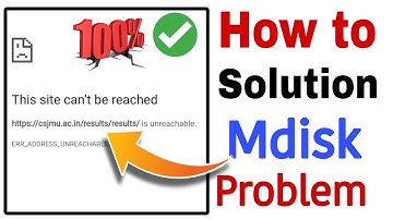 mdisk problem solution | how to solve mdisk link problem | mdisk not working