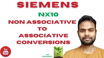 How to Convert Non Associative To Associative Datum in NX10| Non Associative to Associative in NX10
