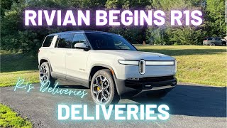 Rivian Begins Delivering R1S SUV To Customers