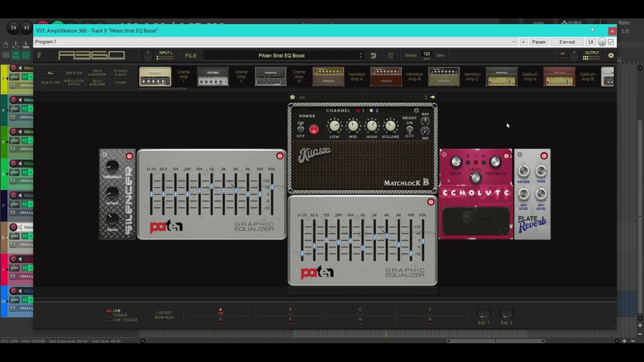 PAten in A360 - Strat EQ Boost