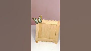 how to make photo frame | ice cream stick￼ |episode 2 ￼#shorts #photoframe #youtubeshort #diy