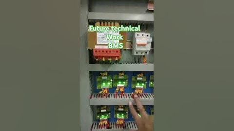 Di digital input in BMS DDC panel