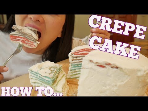 easy-rainbow-crepe-cake-recipe-(*lets-eat)-|-sasvlogs