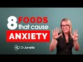 8 foods that cause anxiety that you MUST know about!