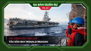 VŨ KHÍ MỸ | Tàu sân bay Ronald Reagan và chuyến hải trình đầu tiên