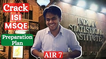 ISI MSQE Exam Preparation Plan (MSQE Exam Preparation Series) -[FridayTalk #14]