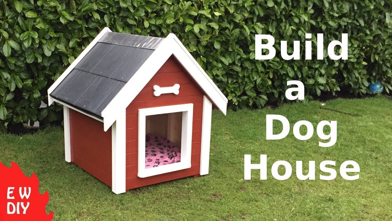 How to build a doghouse - YouTube