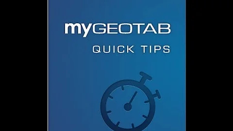 Geotab Tips and Tricks Video