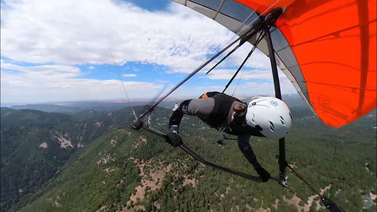 Hang glider vs Paraglider boom and zoom YouTube
