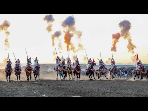 جماعة سوق الطلبة إقليم العرائش تحتفي بافتتاح المهرجان الثقافي للفروسية في أجواء تراثية