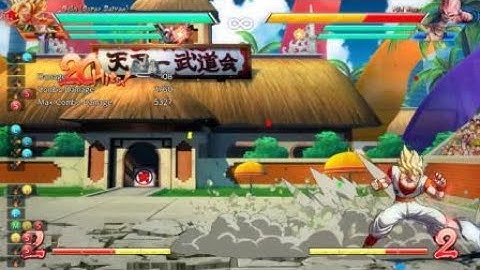 Goku Optimized Solo Vanish Combo Extension with Ki Loop in Sparking