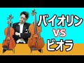 ビオラは歌う？バイオリンとビオラを比べてみたら・・・！？