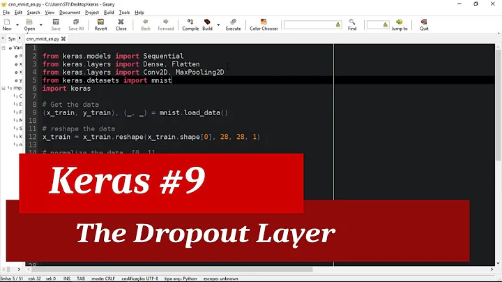 Keras Tutorial 9 - Avoiding overfitting with Dropout Layer
