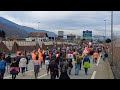 Merci Albertville , Manifestation Retraites 23 mars 2023