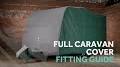 Video for specialist caravan covers