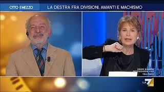 Battuta sessista La Russa, si accende il dibattito in studio: “Servirebbe educazione ...