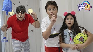 Maria Clara e JP tentam fazer amizade com o vizinho e aprendem regras de boa vizinhança. 