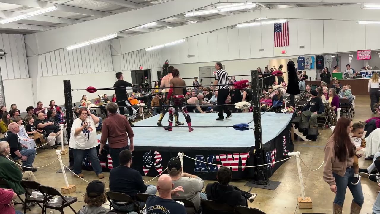 ACWF 1/3/26- Flex Ferguson, Vito and BK Bennett 404 vs The American Outlaws