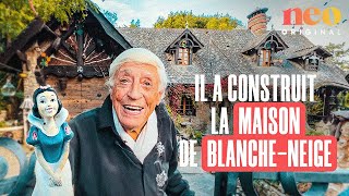 Fernand, 91 ans, construit la maison de Blanche-Neige depuis plus de 30 ans