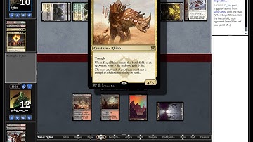 MTGO - Standard Commentary - Abzan Midrange vs Rakdos Aggro