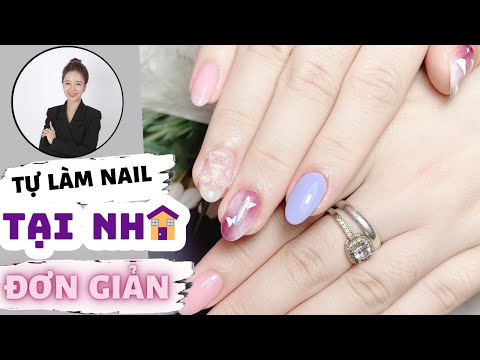 Video Tự làm nail tại nhà đơn giản - Làm nail cho tuổi học... - youtube