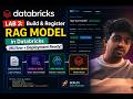LAB 3: Build & Register RAG Model in Databricks (MLflow + Deployment Ready)