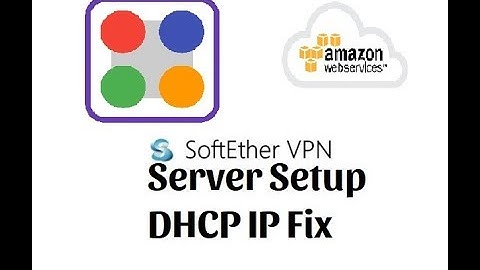 SoftEther VPN Server Install in AWS Windows Server with NAT IP Fix