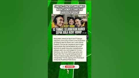 Shin Tae-Yong & timnas Indonesia selamatkan karier Rizky ridho#timnas#timnasindonesia#beritatimnas