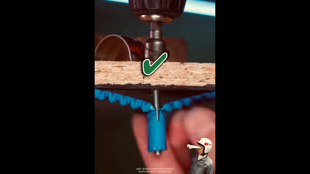 Don't be surprised! 2 selections of the world's great screw hole repair techniques💯
