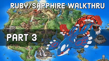 Pokemon Ruby/Sapphire Walkthrough - Part 03 - To Petalburg City