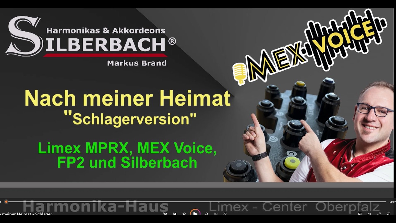 Nach meiner Heimat - Schlagerversion, Limex & MexVoice, Silberbach Harmonika-Haus, Markus Brand